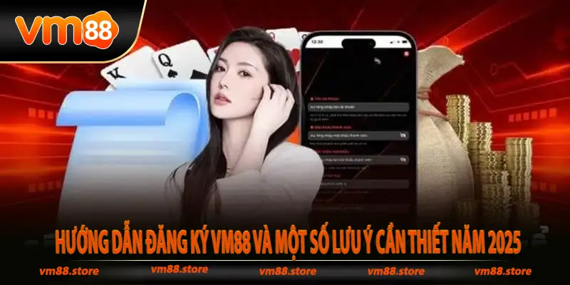 Hướng Dẫn Đăng Ký Vm88 Và Một Số Lưu Ý Cần Thiết Năm 2025